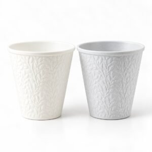 Classic Tapered Pot - White